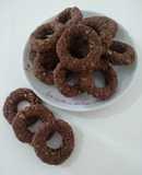 Anillitos de coco y chocolate