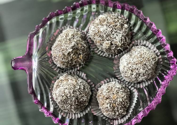 Simple Way to Make Homemade No Bake - Oatmeal Energy Balls