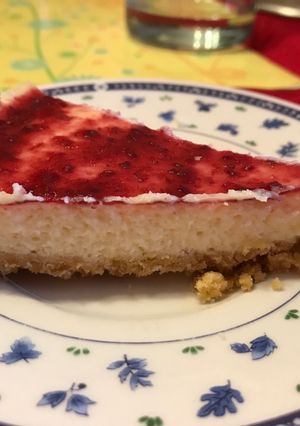 Una foto de Cheesecake de Frambuesa