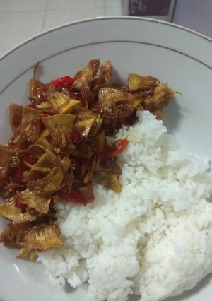 Foto resep Oseng Mandai (kulit cempedak)