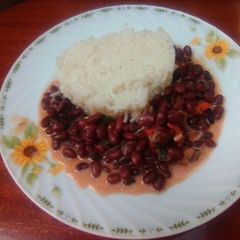 A picture of Bean stew #themechallenge.
