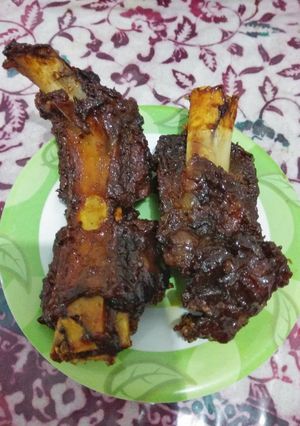 Foto resep Iga bakar manis