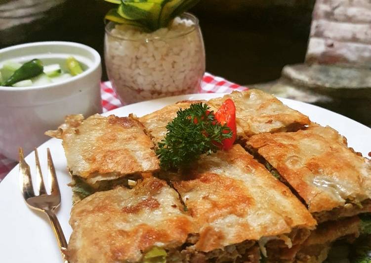  Resep  Martabak telur  teflon rumahan rasa  restaurant oleh 