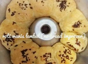 Foto resep Roti manis lembut(no bread improver)