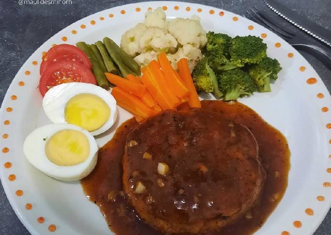 Steak Tempe Lada Hitam