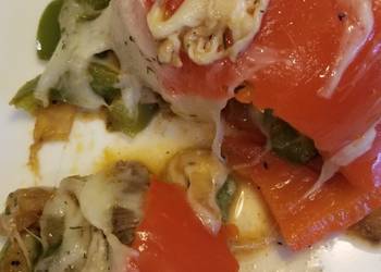 Easiest Way to Make Appetizing Cheesesteak Stuffed Peppers