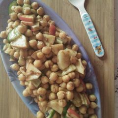 Chickpea salad A picture of Chickpea salad.