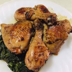 A picture of Asian Spiced Sesame Soy Chicken (sans the xiao xing).