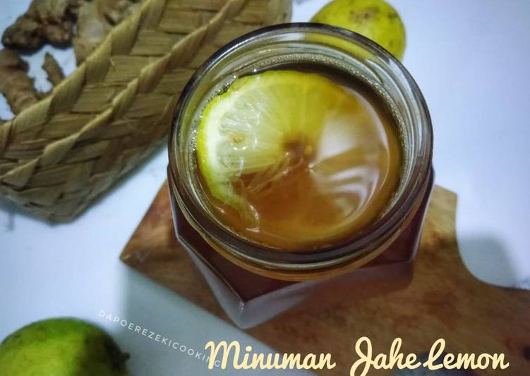 Resep Minuman Jahe Lemon, Lezat