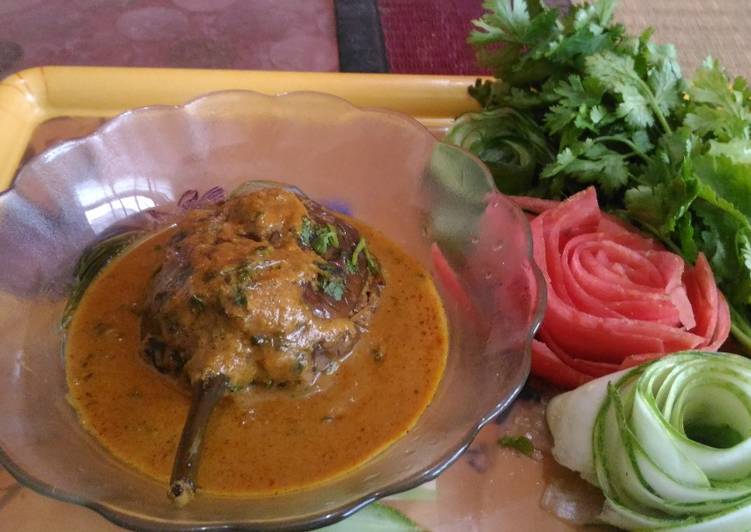 Steps to Make Homemade Bhagara baingan