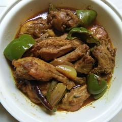 A picture of Pickle Capsicum Chicken.