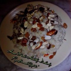 A picture of Banana Halwa.