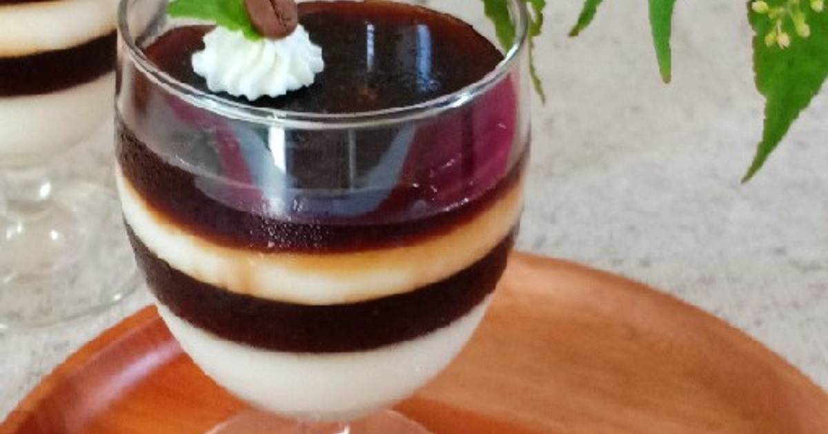 Resep Coffee & Milk Jelly oleh Agnes エミリア 💕 Cookpad
