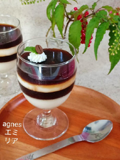 Foto resep Coffee & Milk Jelly