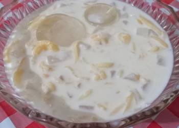 Siap Saji Es blewah nata de coco Enak Sempurna