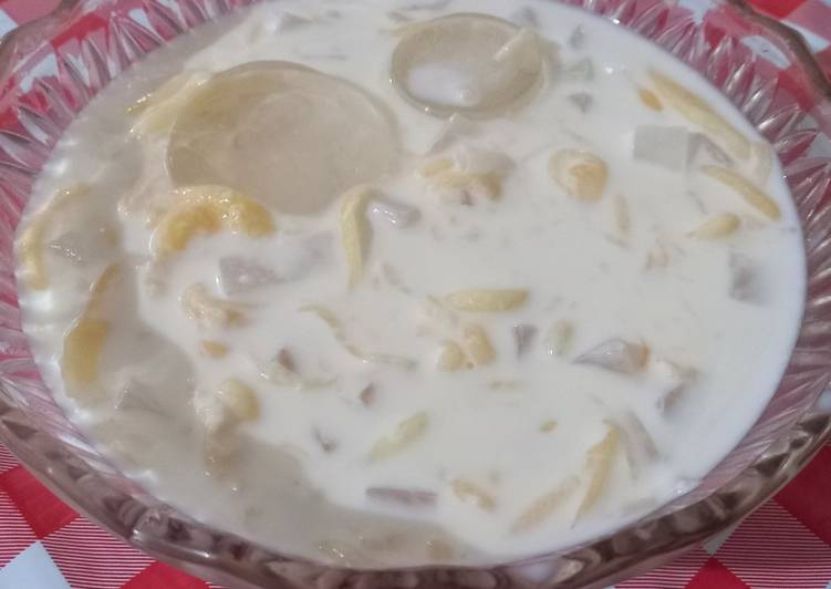 Siap Saji Es blewah nata de coco Enak Sempurna