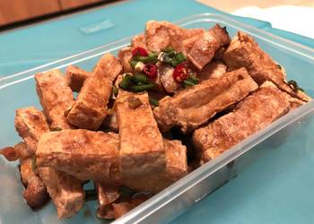 Easiest Way to Make Tasty Crispy Tofu and Pork