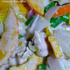 A picture of Creamy Chicken Kabocha.
