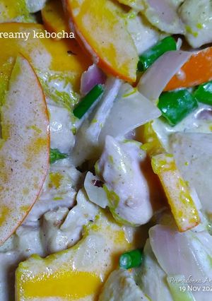 A picture of Creamy Chicken Kabocha.