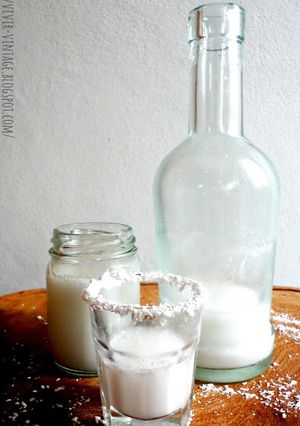 Una foto de Leche de coco casera -Muy fácil de preparar!