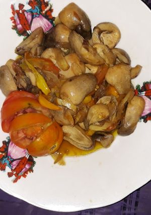 Foto resep Oseng jamur kancing