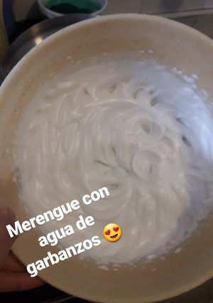 Una foto de Merengue vegano