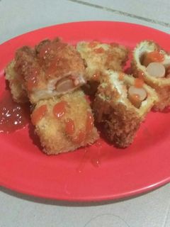 Foto resep Roti gulung sosis