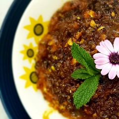 A picture of Raw mango sweet chutney.