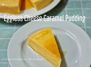 Gambar Eggless Cheese Caramel Pudding