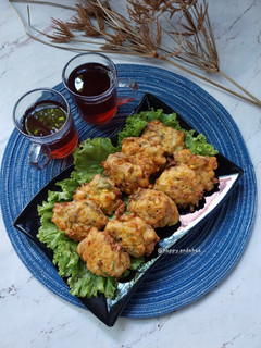 Foto resep Bakwan Sawi Putih Jagung
