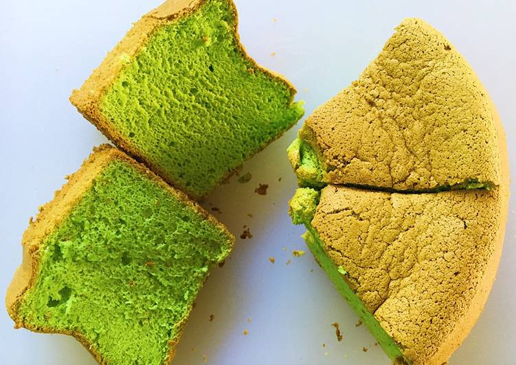 Matcha-Orange Chiffon