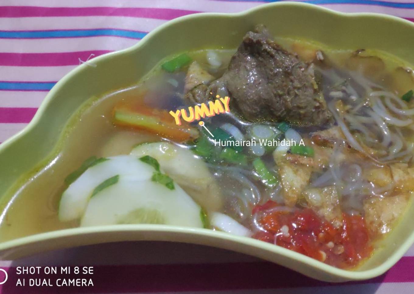 Soto Seger Iga Sapi