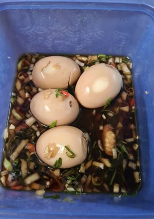 Foto resep Eggs in Soy Sauce/ Gyeran Jangjorim