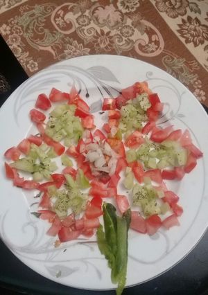 عکسی از دستور سالاد