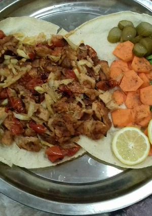 صورة لوصفة شيش طاوق(على طريقتي)