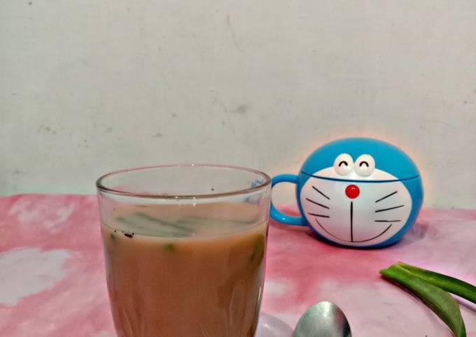 Teh Coklat Pandan