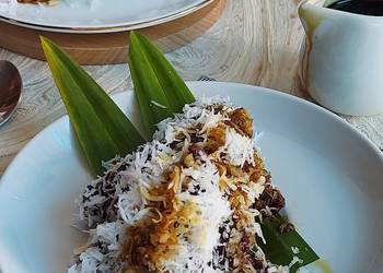 Resep Unik Lupis Ketan Hitam Praktis Enak