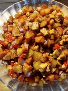 Foto resep Orek Tahu Pedas Campursari