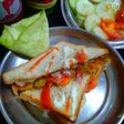वेजी मेयो पैटीज सैंडविच (veggie mayo pattice sandwich recipe in Hindi)