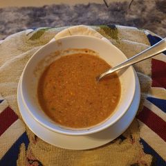 Hearty Chicken and Vegetables soup A picture of Hearty Chicken and Vegetables soup.
