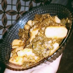 A picture of Alu Palak...💞.