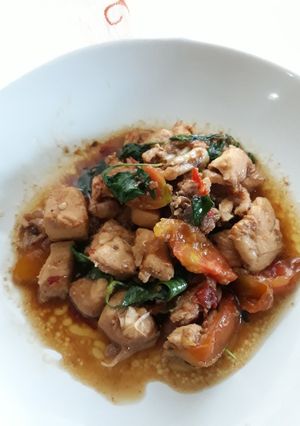 Foto resep Ayam kecap kemangi