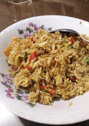 Foto resep Oseng Teri Medan & Telur
