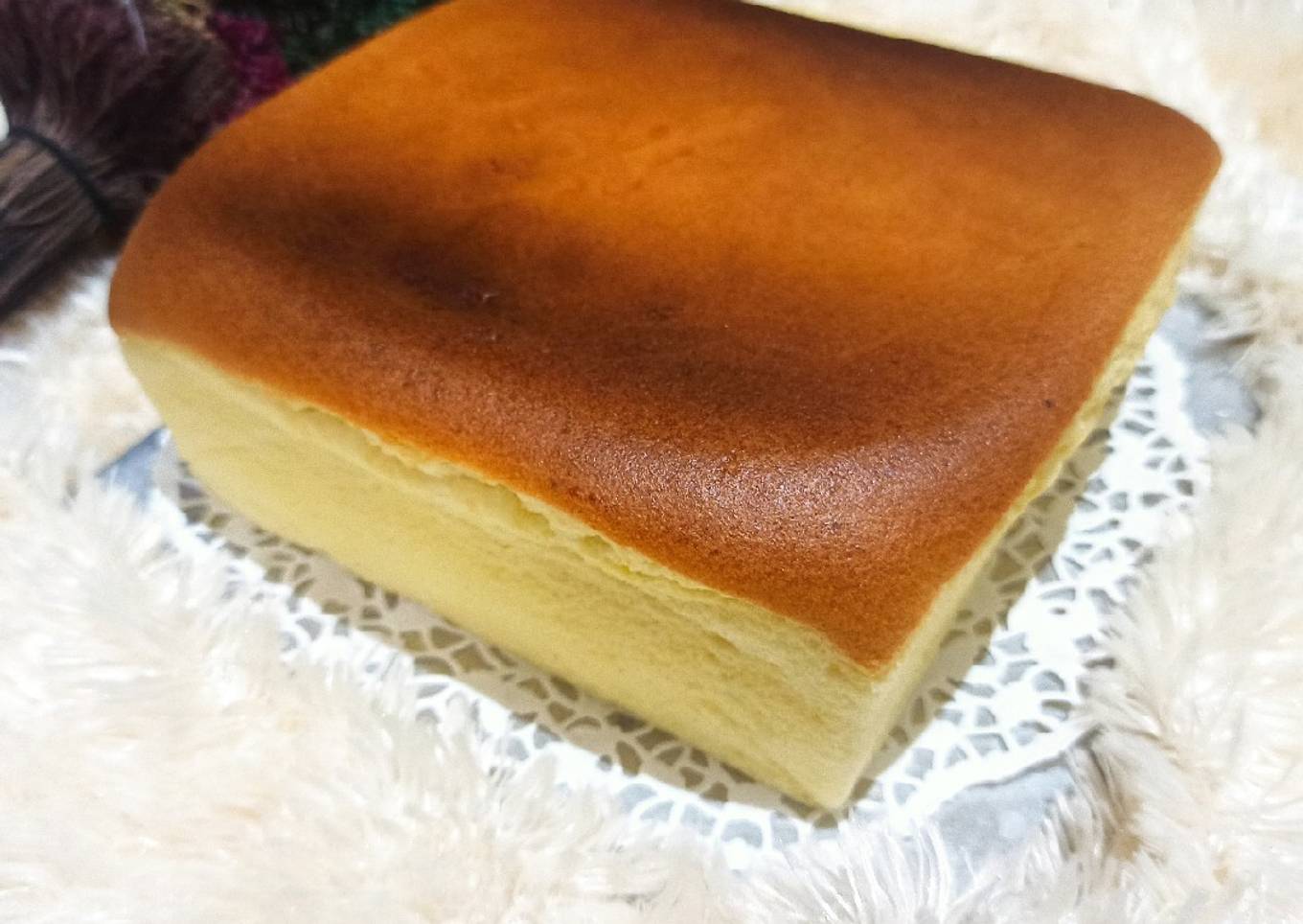 Ogura cheddar cheese cake