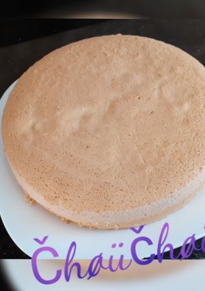 صورة لوصفة الكيكة الإسفنجية 🍰