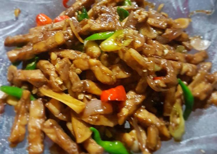 Sambel Goreng Tempe (Kering Tempe/ Tempe Orek) Non MSG