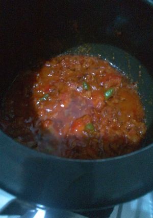 A picture of Rajma (kidney beans).