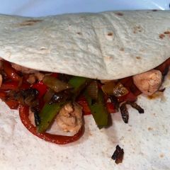 A picture of Turkey and Veggies Wrap.