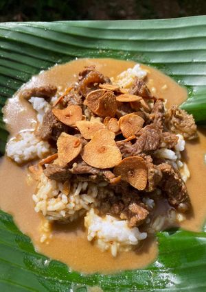 Foto resep Sego gandul simple