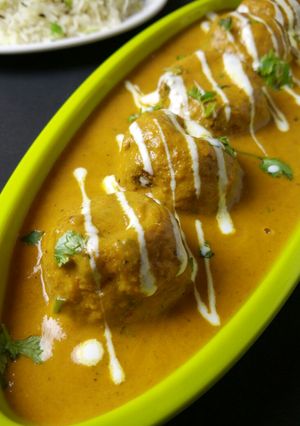 A picture of Malai kofta.